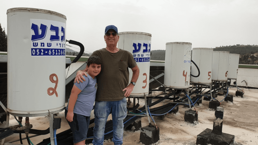 התקנת דוד שמש 2